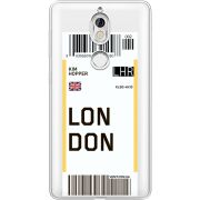 Прозрачный чехол Uprint Nokia 7 Ticket London
