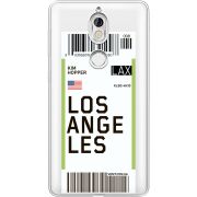 Прозрачный чехол Uprint Nokia 7 Ticket Los Angeles