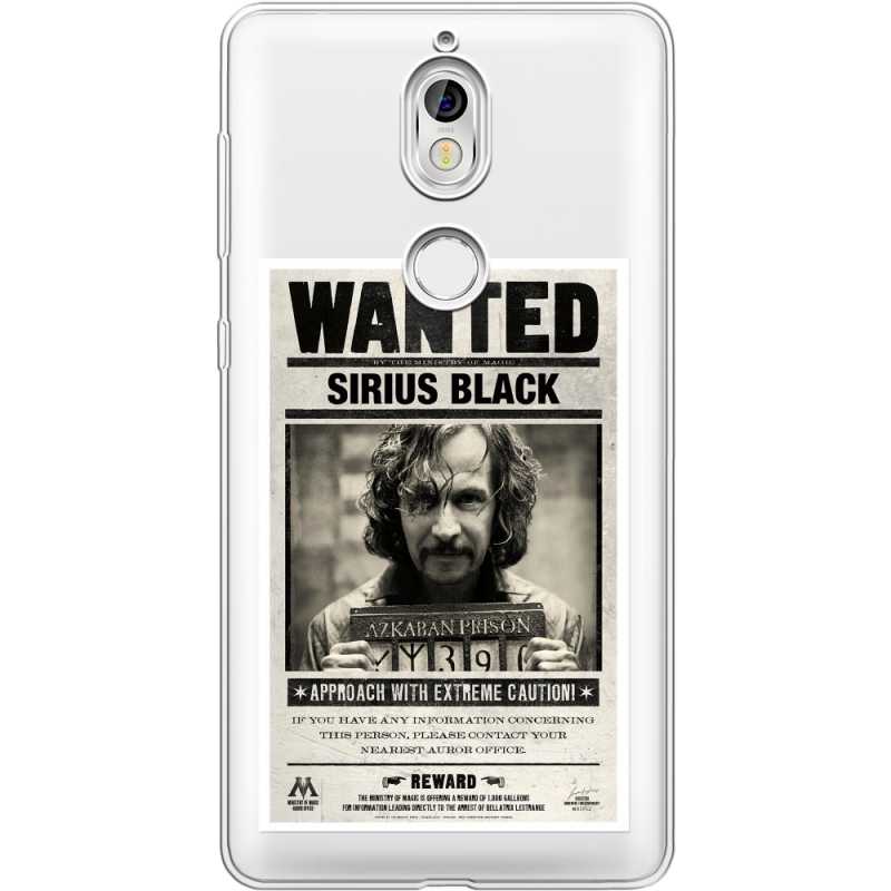 Прозрачный чехол Uprint Nokia 7 Sirius Black